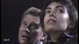 132. Johnny Hallyday-course de motos-Daytona-1990 vignette