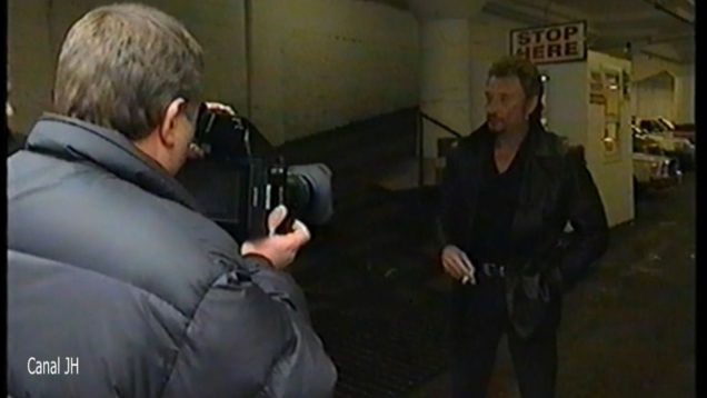 147. Johnny Hallyday-séance photo-New York 1998 vignette