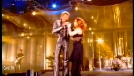 3. Johnny Hallyday et Isabelle Boulay – j’oublierai ton nom- Parc des Princes 2003 vignette