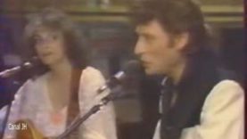 14. Johnny Hallyday et Emylou Harris-If I were a carpenter-1984 vignette