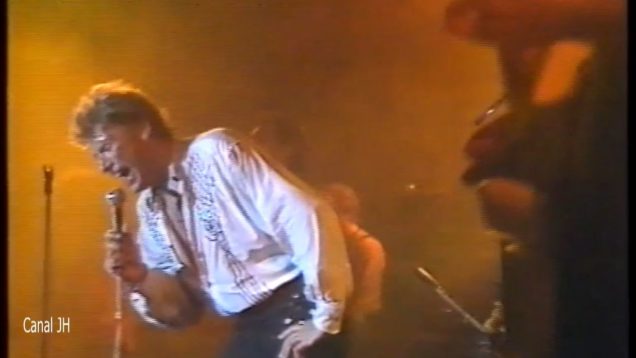 23. Johnny Hallyday – le feu – Montreux 1988 vignette