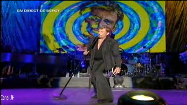 236. Johnny Hallyday – Rivière ouvre ton lit – Bercy 2006 vignette