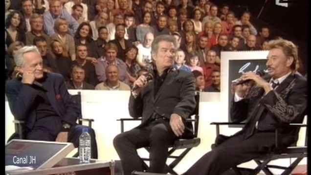 242. Johnny Hallyday entretien avec Eddy, Philippe Labro, Jean Reno – 2007 vignette