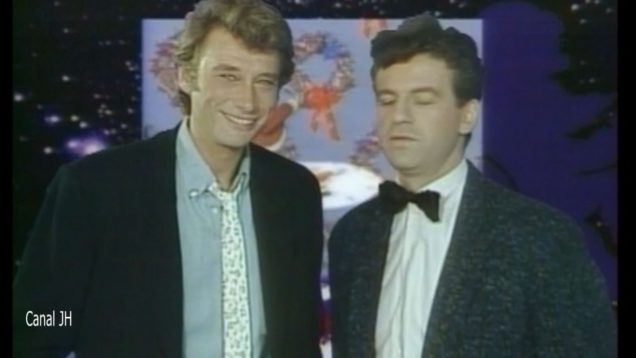 244. Johnny Hallyday -interview Jacky et sketch avec Guy Marchand vignette