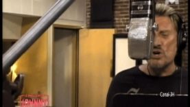 257. Johnny Hallyday – enregistrement le coeur d’un homme 2007- vignette