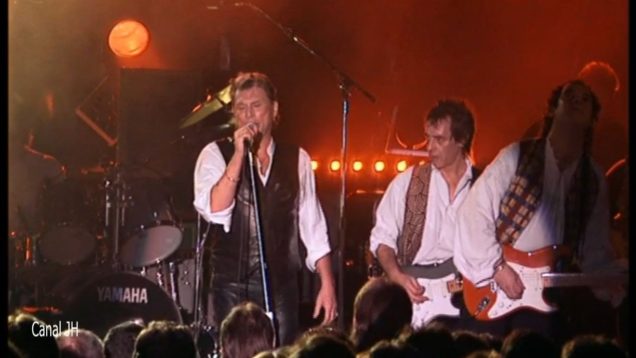 312. Johnny Hallyday et Ian Wilson – hey joe – Cannes 1995 vignette