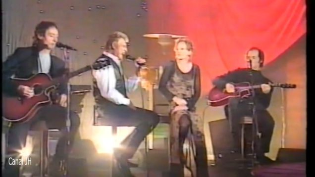 340. Johnny Hallyday – Goldman – Kaas – La musique que j’aime – 1994 vignette