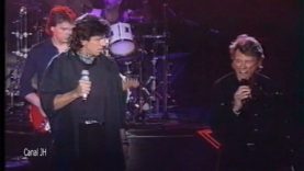 341. Johnny Hallyday et Patrick Bruel – Casser la voix – FINAL – 1991 vignette