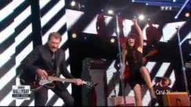 348 Johnny Hallyday et Zaz – Le bon temps du rock and roll vignette