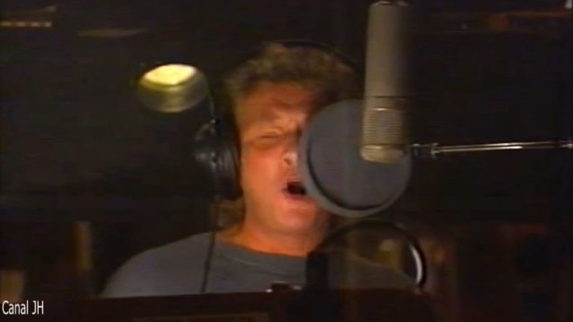 357. Johnny Hallyday avec Jean-Jacques Goldman -enregistrement Lorada-1995 vignette