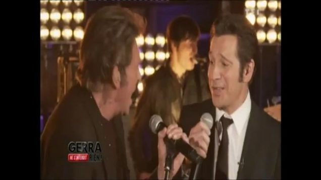 816-johnny-hallyday-et-laurent-gerra-ma-jolie-sarah-2011-mp4 vignette